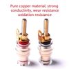 Atoplee Speaker Terminal Binding Post 5 Pair Banana Plug Socket Connector for Amplifier Speaker Terminal Connector