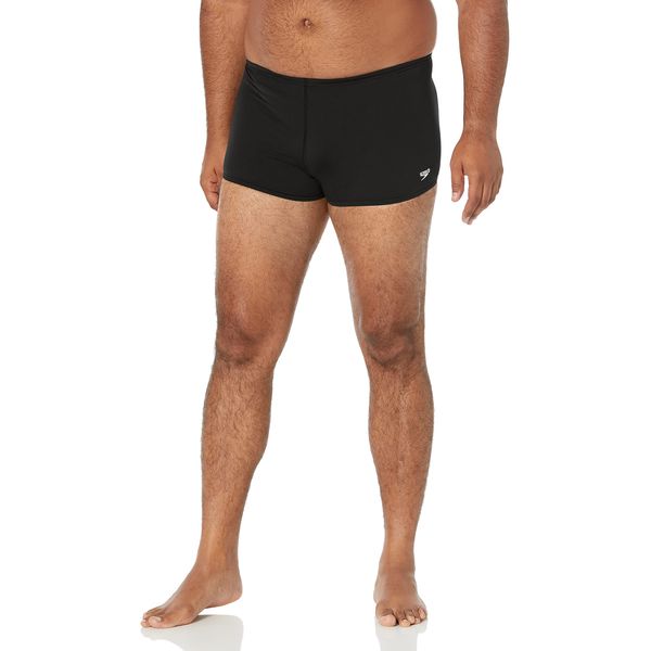Speedo Men's Swimsuit Square Leg Endurance+ Solid