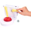 Mattel Games Flushin' Frenzy Kids Game, Family Game with Toilet & Plunger, Grab the Flying Poop for 2-4 Players