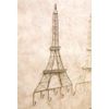Merveil Wall Hook Eiffel Cream