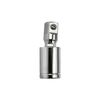 FOCMKEAS 3/8" Universal Joint Swivel Socket Adapter, Impact Socket Extension, CR-V Steel