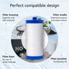 Waterdrop WF1CB Refrigerator Filter Replacement for WF1CB, WFCB, RG100, NGRG2000
