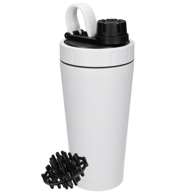 24 Oz Protein Shaker Bottle Stainless Steel Blender