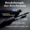 Temporary Beard & Brow Color Black Fill Patchy Gray Easy Wash-Off