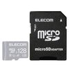 Elecom MF-TM128GU11IKA MicroSDXC Card, UHS-I Compatible, U1, Security Software IKARUS 1 Year License