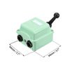 uxcell Drum Switch QS-15 3 Positon Forward/Off/Reverse Motor Control Aluminum Shell 15A