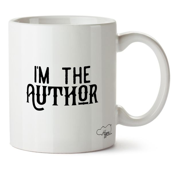 Hippowarehouse I'm The Author Printed Mug Cup Ceramic 10oz