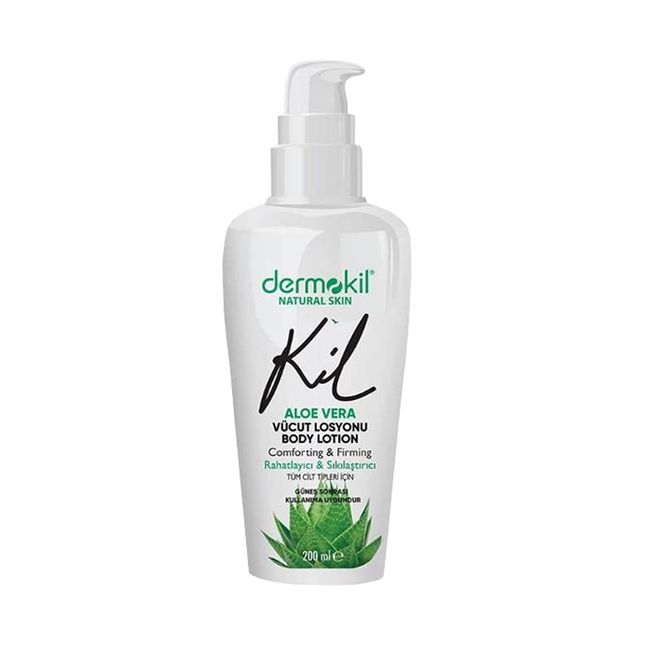 Dermokil Aloe Vera İçerikli Rahatlatıcı & Sıkılaştırıcı Vücut Losyonu 200 ml