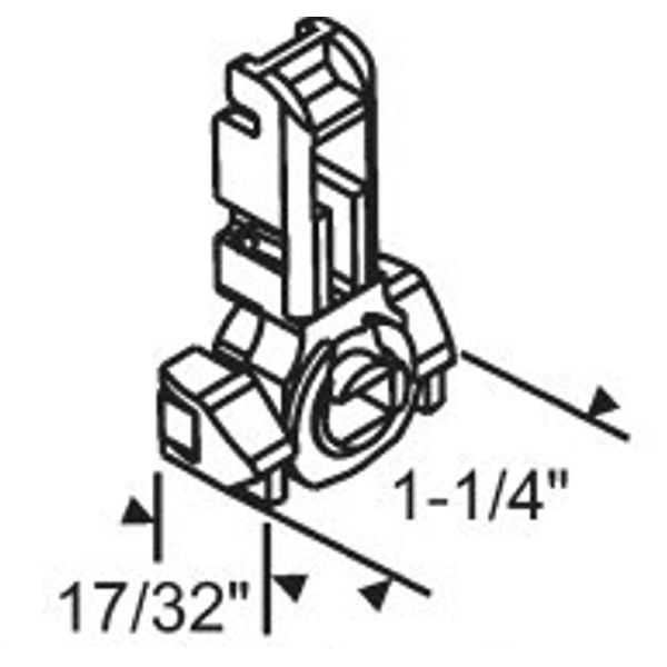 Inverted Block and Tackle T-Lock shoe