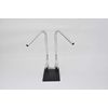 Handle K2 doroppa- Plated (compatible models: Pipe Diameter φ 22.2)