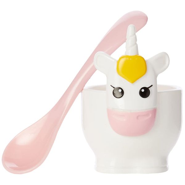 Joie Kitchen Gadgets 16002 Egg Cup and Spoon-16002 Spoon, Plastic, Multicolor