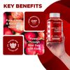 Vitamatic Apple Cider Vinegar Gummies - 1000mg per Serving - 60 Vegan Gummies
