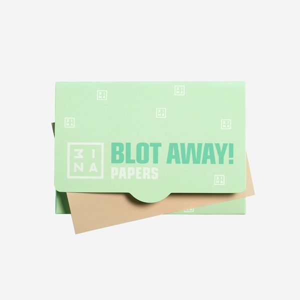 3INA MAKEUP - Blotting Paper - Weiss - Mattierende Blotting Papers - Entfernen überschüssiges Öl - Blot the Shine - Reisegröße - 50 Blatt - Einfach zu verwenden - Vegan - Cruelty Free