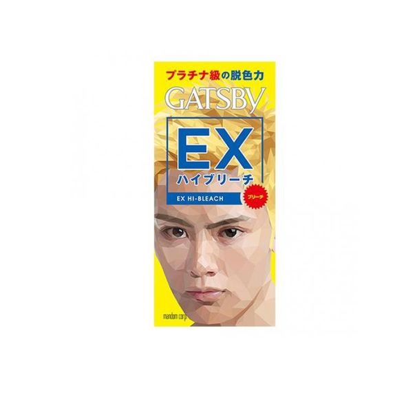 GATSBY EX High Bleach [Powder 18g + Water 70mL + Cream 35g] 1 piece (1 piece)