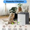 Prestivair HAP602 Air Purifier Replacement Filter Compatible with ECOSELF HAP602/HAP602WF Air Purifier, 2 Pack Filter, Clean Life