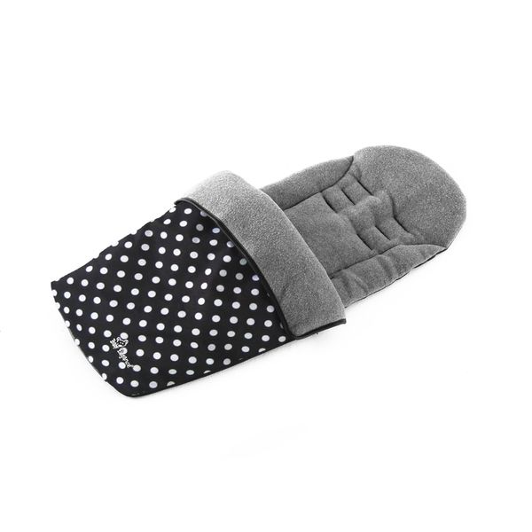 Baby Elegance Polka Dot Jersey Footmuff
