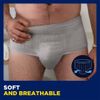Tena - Tena Men Active Fit Normal Grey (Large/XL) Pants - 10 Pieces