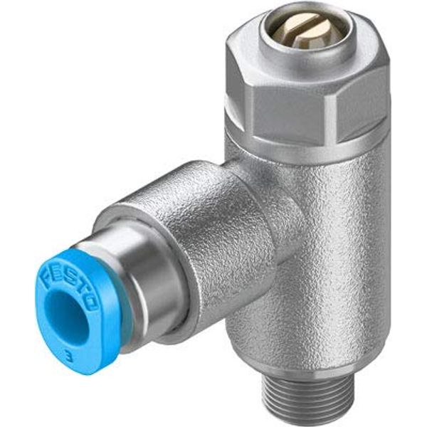 Festo 193154 GRLZ-M5-QS-4-D One Way Flow Control Valve