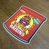 RAISIN CAN ADVERTISING RUBBER COASTER