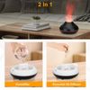Aroma Humidifier Essential Oil Diffuser 3D Volcano Flame Mist Air For Home Decor