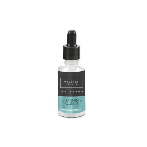 Mistero Milano Parfümiert - Cuticle oil - Nagelhautentferner - Nagelöl - Hautpflege Feuchtigkeitscreme - Mit einer Pipette – Charming Queen 15ml