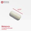 Protocol Melatonin 10mg - Extra Strength - Immune and Sleep Support for Adults - 100 Veg Caps