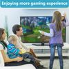 OSTENT Motion Based Wired Nunchuck Controller for Nintendo Wii Console Video Game Color Blue