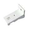 Side Ceiling Curtain Track Mount Bracket Curve Curtain Track Bracket Curtain Mounted Bracket for Side Mounted or Ceiling Mounted