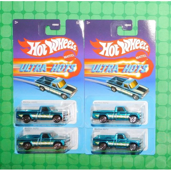 2024 Hot Wheels - Target - Ultra Hots - Lot of 4 - Mazda Repu - Pickup Truck