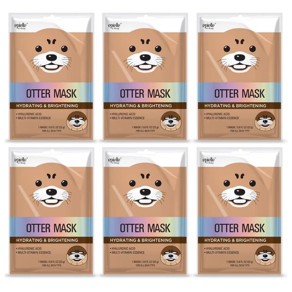 Character Masks (Otter 6pk)