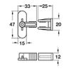 Hafele Drawer & Panel Connectors 10 Pack