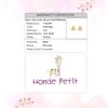 9ct Yellow Gold wings Children's Earrings