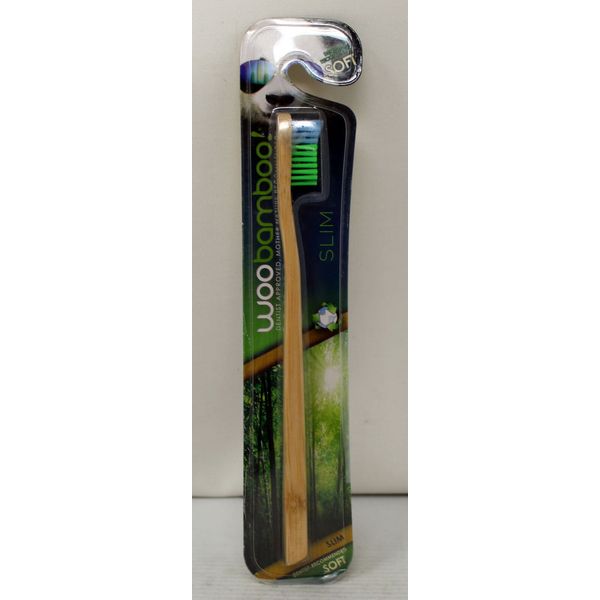 Woobamboo Slim Soft Toothbrush 1 Count