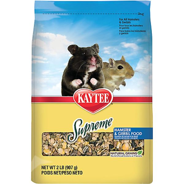 Supreme Hamster & Gerbil Food, 2 Lb