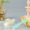 haakaa 360° Silicone Baby Toothbrush with Suction Base Infant to Toddler Toothbrush, Food Grade Silicone, 1pc (Blue)