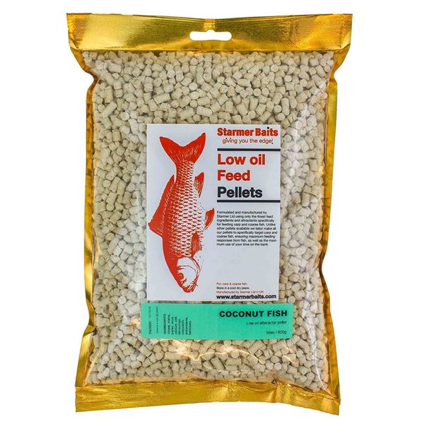 StarmerBaits Coconut fish pellets / 5mm / 900g