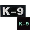 Tactical K9 Dog Glow in the Dark Embroidered Velcro Patch