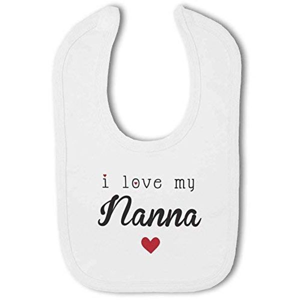 I Love My Nanna - Baby Bib