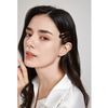 Dofash 12pcs 5CM/2IN Epoxy Snap Hair Clips Small Hair Slides Hair Barrettes Hair Accessories for Women（TORTOISE AMBER）