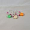 Conversation Heart Wine Glass Charms