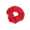 Jumbo Cotton Scrunchie Hair Tie - Red