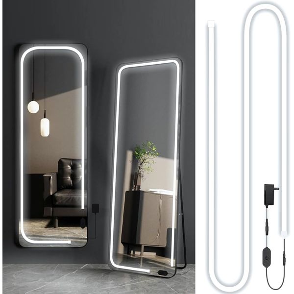 Led Vanity Mirror Lights, 13.2FT 6000k Full Vaniyt Light strip, White 