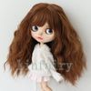 Linfairy 9-10 inch Doll Long Wig Curl 69 (Brown)