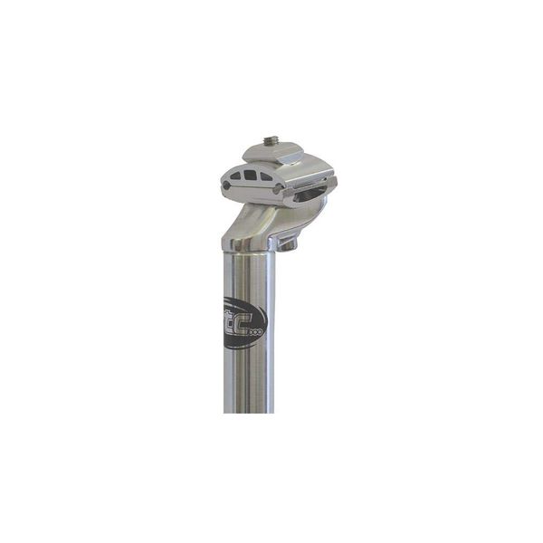 ETC Micro Adjustable Seat Posts, Silver, 26 x 400 mm