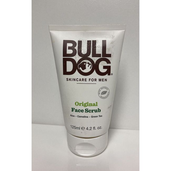 Bull Dog Skincare for Men Original Face Scrub, 4.2 fl oz