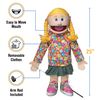 25" Cindy, Peach Girl, Full Body, Ventriloquist Style Puppet