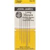 Colonial Needle 6 Count John James Long Darners Assorted Needles, Size 3/9