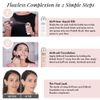 MagicMinerals AirBrush Foundation Set by Jerome Alexander (FAIR) – 3pc Set Includes Primer, Foundation and Kabuki Brush - Spray Makeup with Anti-aging Ingredients for Smooth Radiant Skin