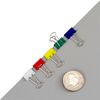 OfficemateOIC Micro Binder Clips, Assorted Colors, 100 Clips per Tub (31023)