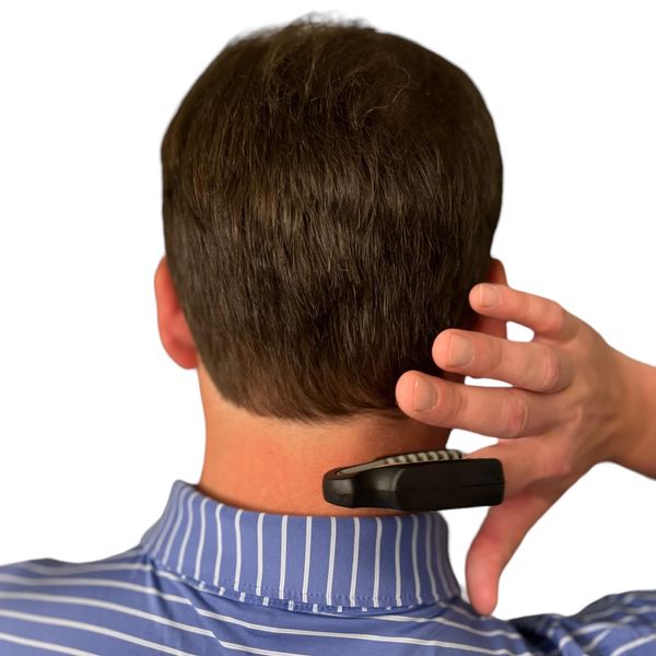 NeatNeck Precision Finger Neck Shaver for Men - Compact & Comfortable Grip with 3 Disposables Razor Blades - Smooth Shave for Harry Necks - Portable Design, Up to 30 Uses - Perfect for Sensitive Skin
